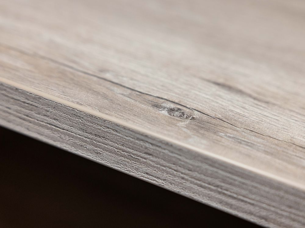 2-persoonbed met 2 nachttafels LIMA - Lichtgrijs e MBR LI LB180-2NK-MOLG