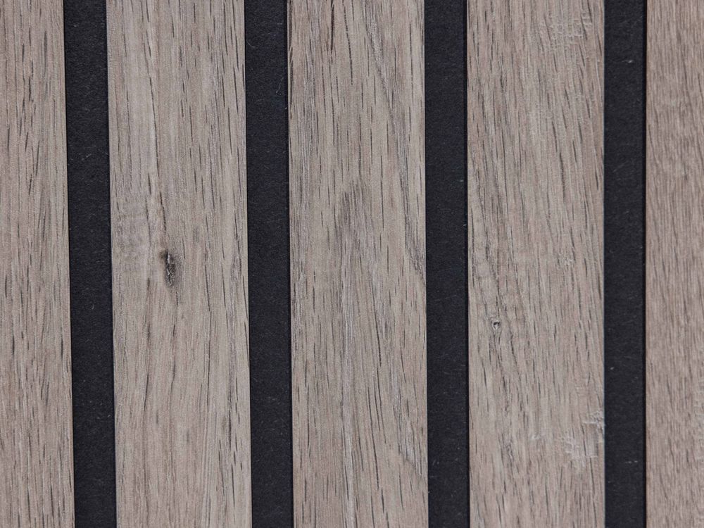 2-persoonbed met 2 nachttafels LIMA - Lichtgrijs e MBR LI LB180-2NK-MOLG