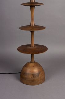 Vloerlamp CATH - Walnoot ZVR 5100139