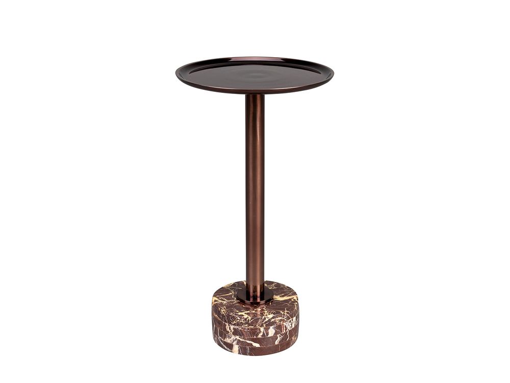 Bijzettafel POSE - Bruin/Marmer ZVR 2300321