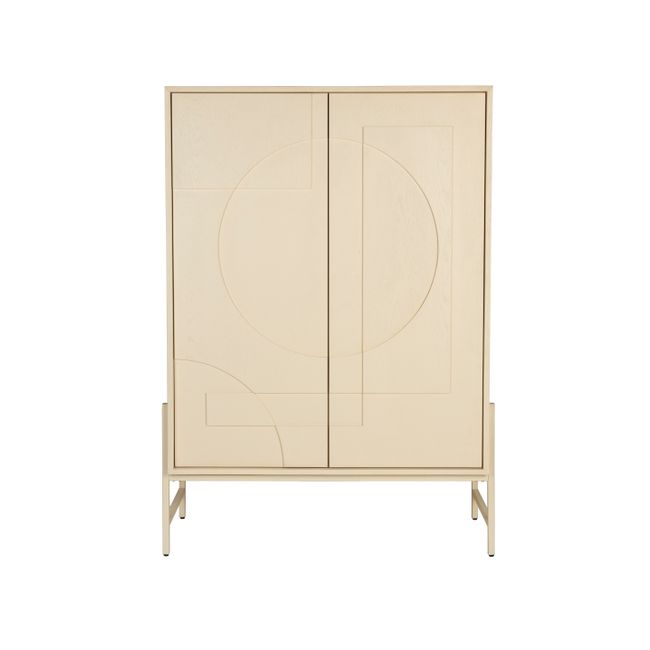 Opbergkast FACES - Beige