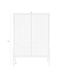 Wandkast FACES - Beige ZVR 4100082