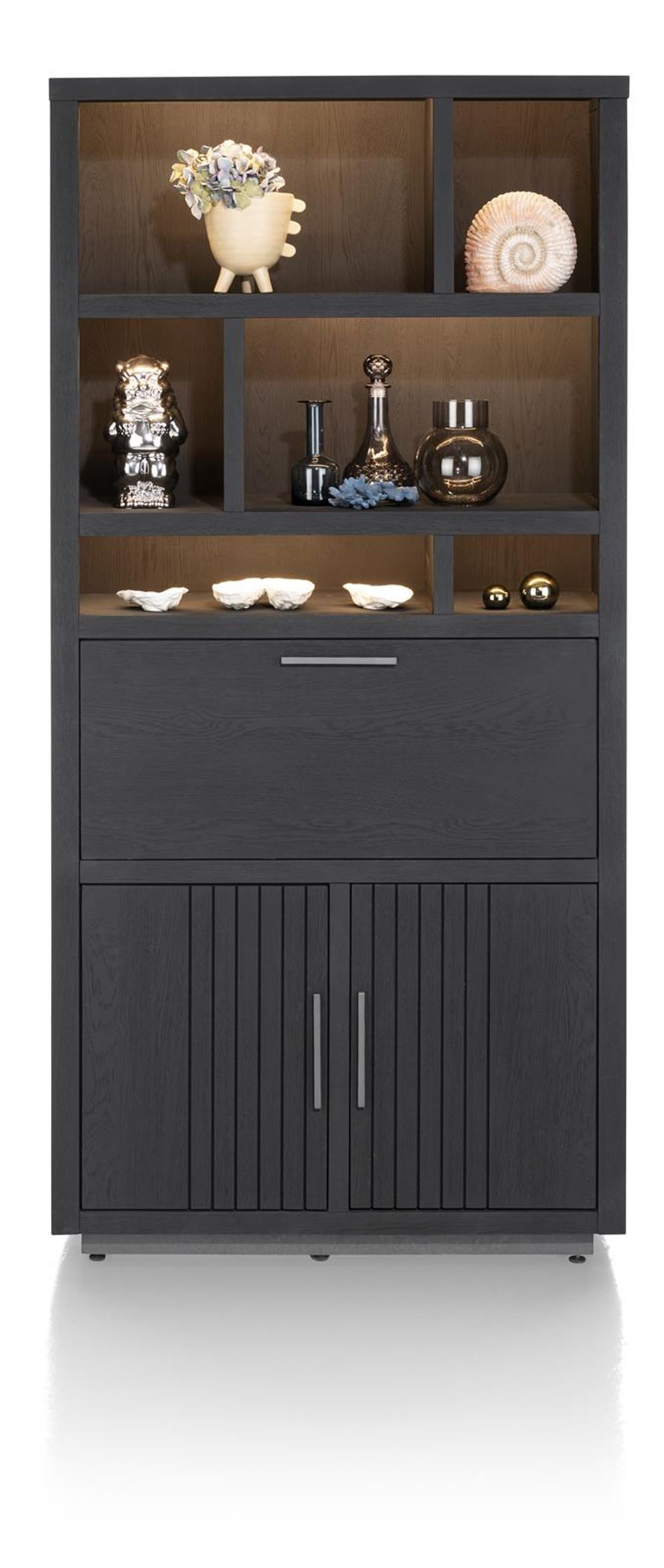 Barkast PAVIE - Zwart HEH 46516CBL