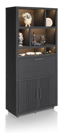 Barkast PAVIE - Zwart HEH 46516CBL