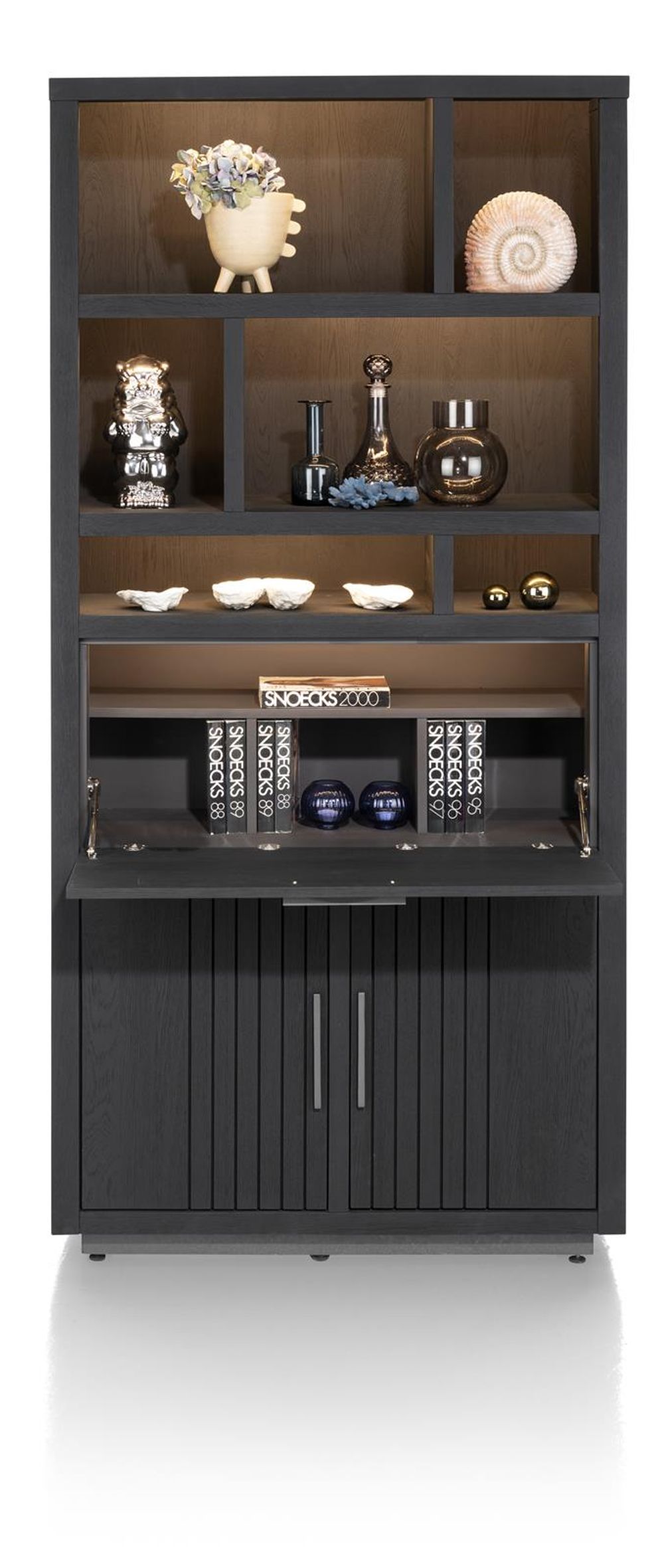 Barkast PAVIE - Zwart HEH 46516CBL