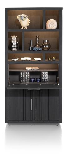 Barkast PAVIE - Zwart HEH 46516CBL