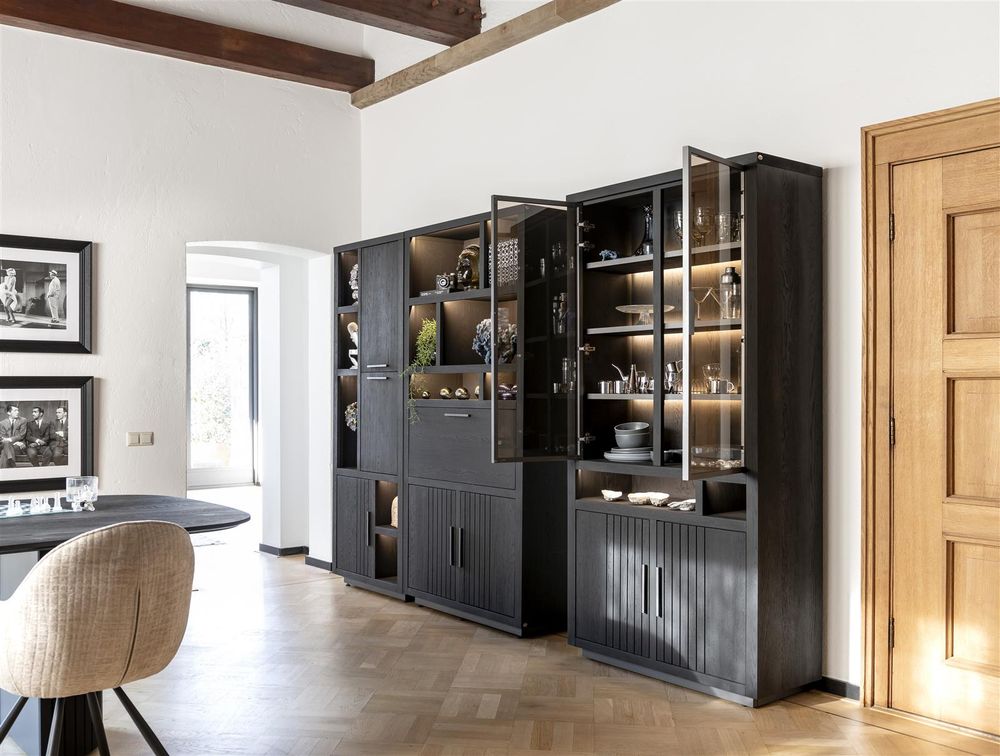 Barkast PAVIE - Zwart HEH 46516CBL