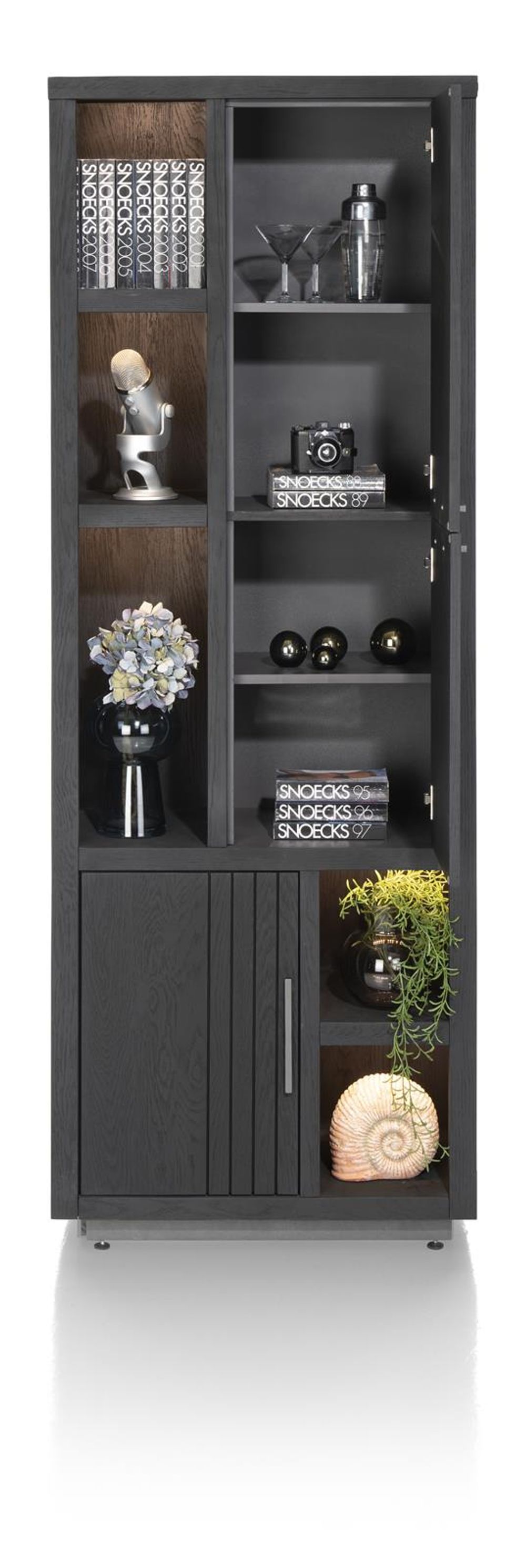 Barkast PAVIE - Zwart HEH 46518CBL