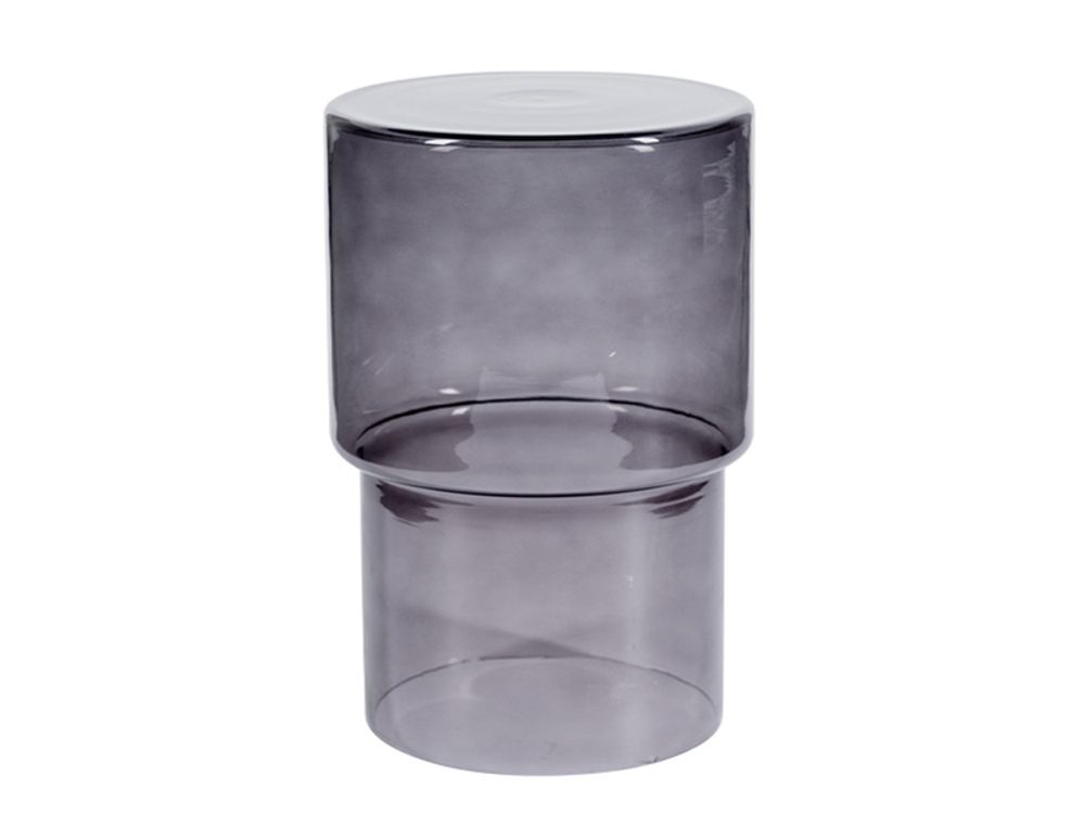 Bijzettafel IOLA - Glas/Grijs LFS 156505