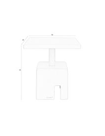 Bijzettafel CHUBBY - Blauw ZVR 2300355