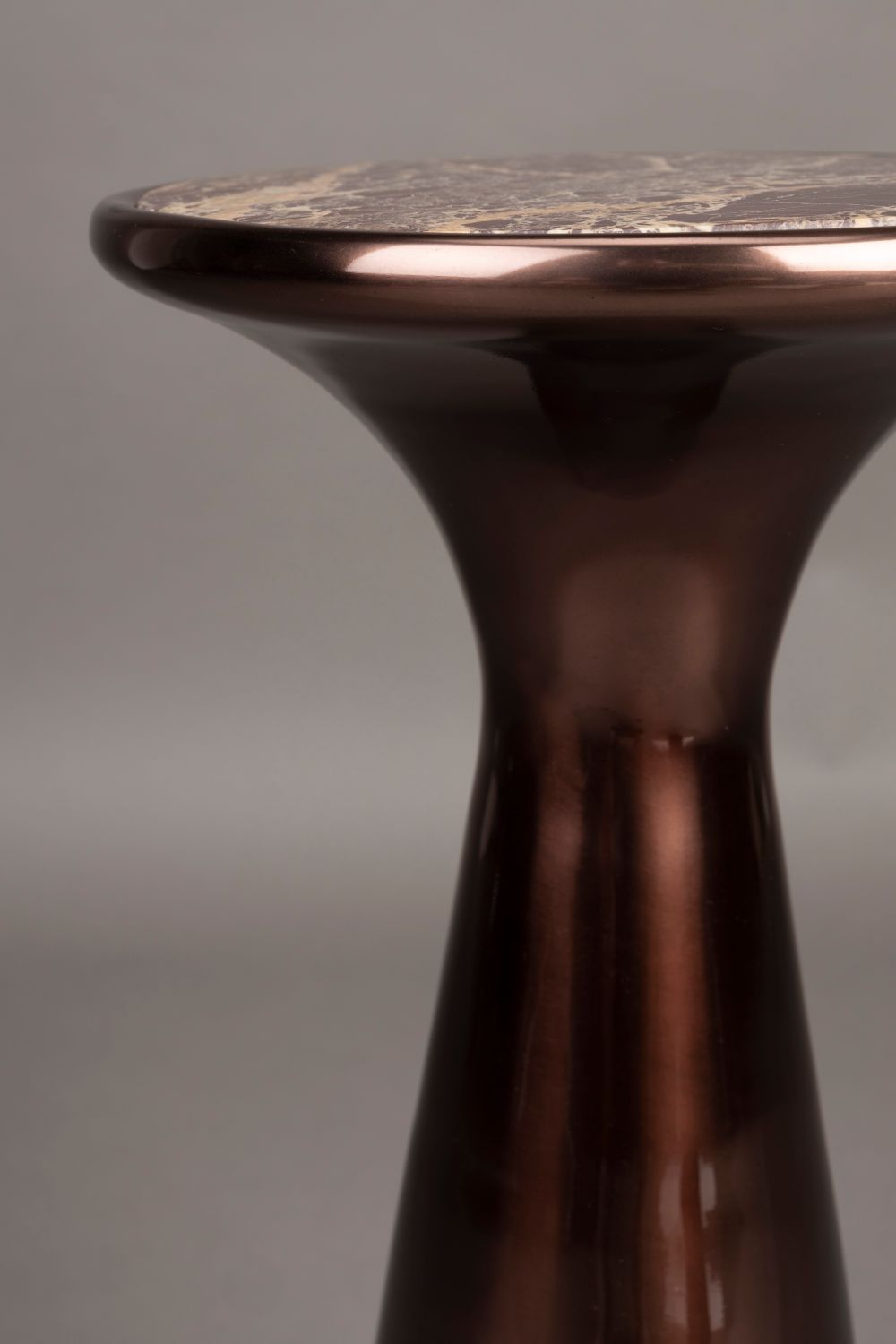 Bijzettafel MOUNT - Bruin marmer ZVR 2300319