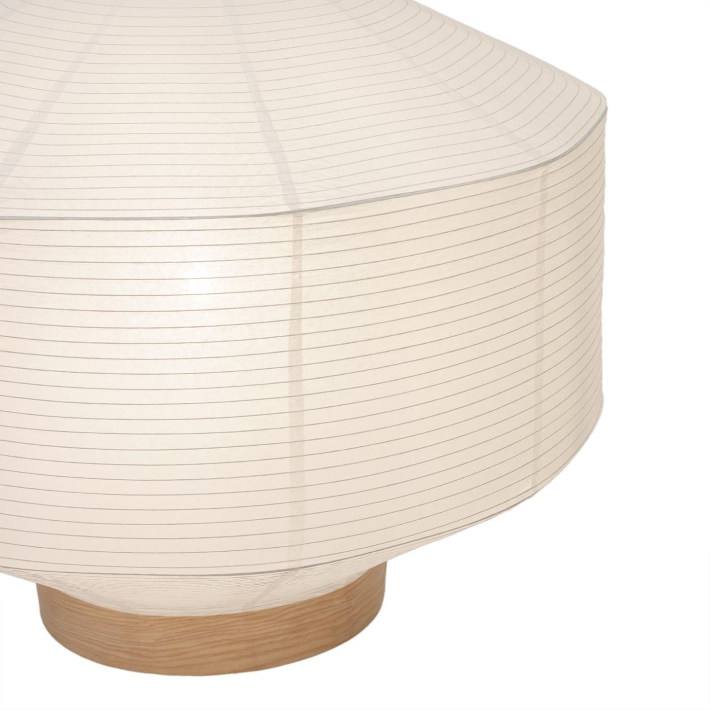 Lampenkap HILA - Papier/Houtfineer