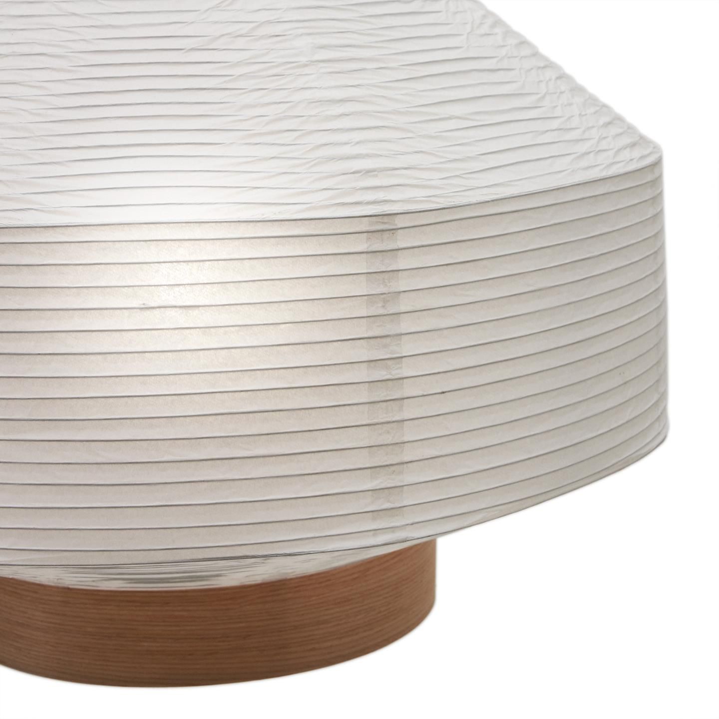 Lampenkap HILA - Papier/Houtfineer