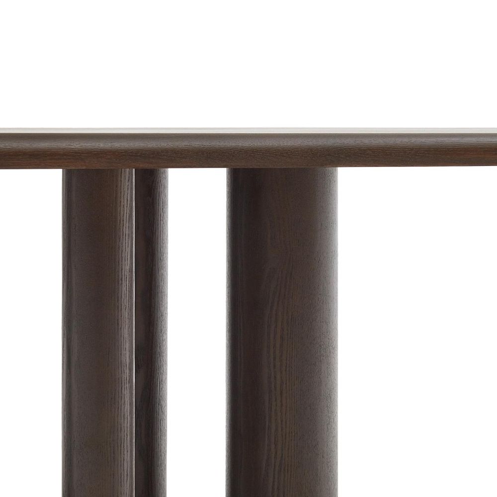 Eetkamertafel MAILEN - Donker essenfineer KAV T0100053MM51
