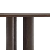 Eetkamertafel MAILEN - Donker essenfineer KAV T0100053MM51