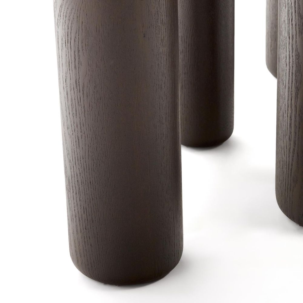 Eetkamertafel MAILEN - Donker essenfineer KAV T0100053MM51