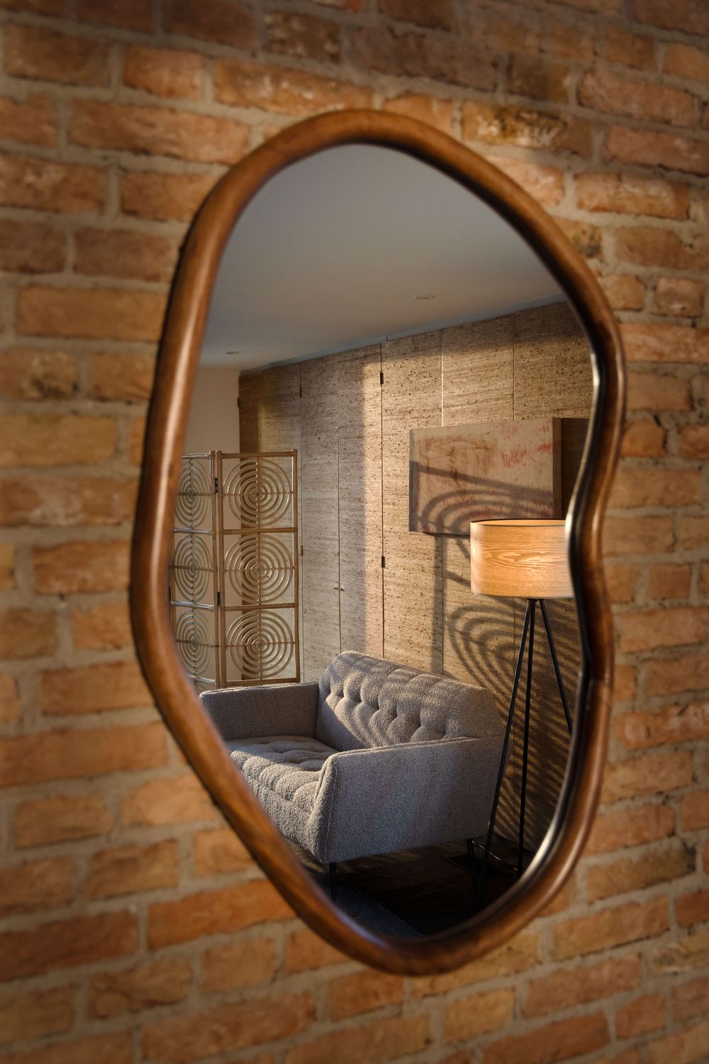 Spiegel ASHLEY - Walnoot ZVR 8100054