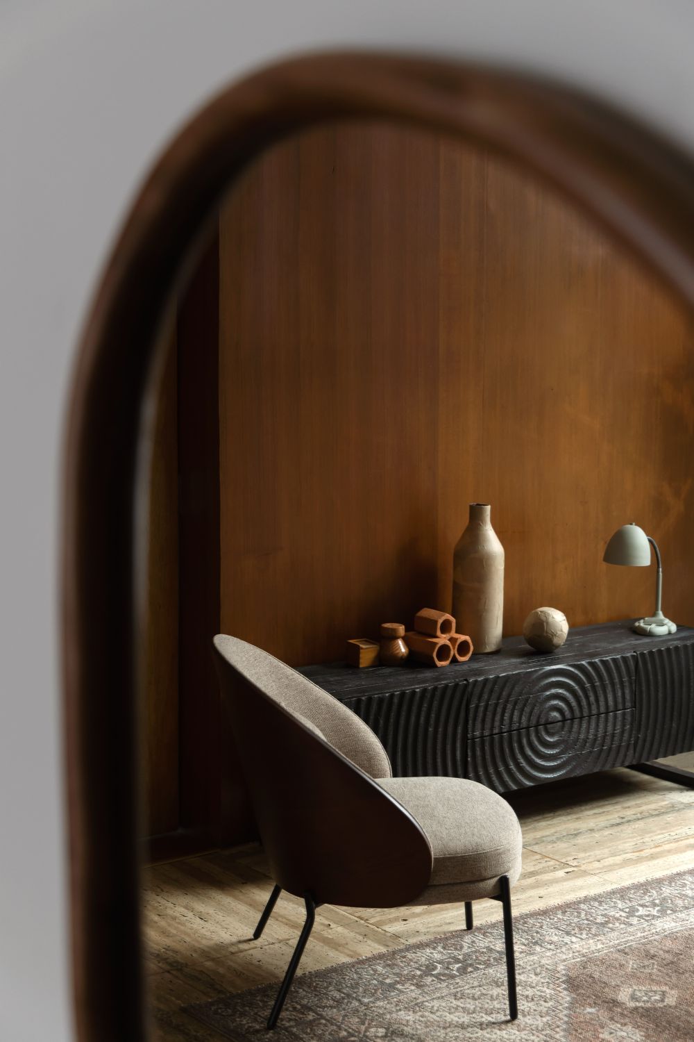 Spiegel ASHLEY - Walnoot ZVR 8100054