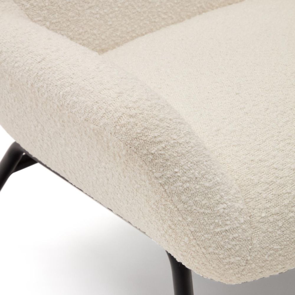 Fauteuil BELINA - Witte schapenvacht KAV S0900041J33