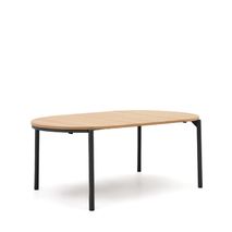 Uitschuifbare eetkamertafel MONTUIRI - Eikenfineer KAV T0300020MM40