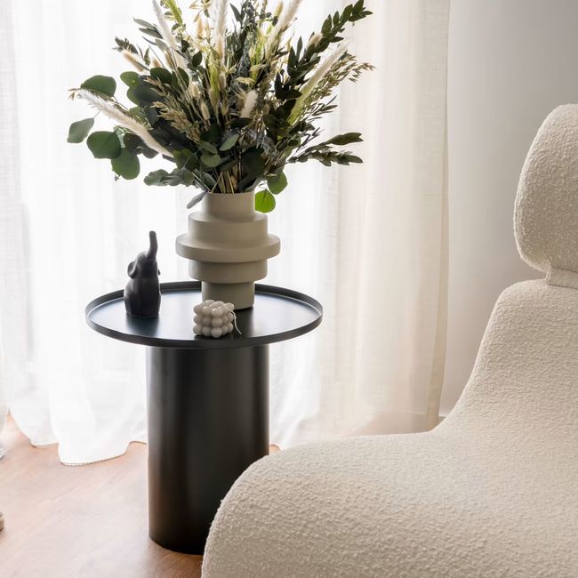 Bijzettafel FLEKSA - Zwart