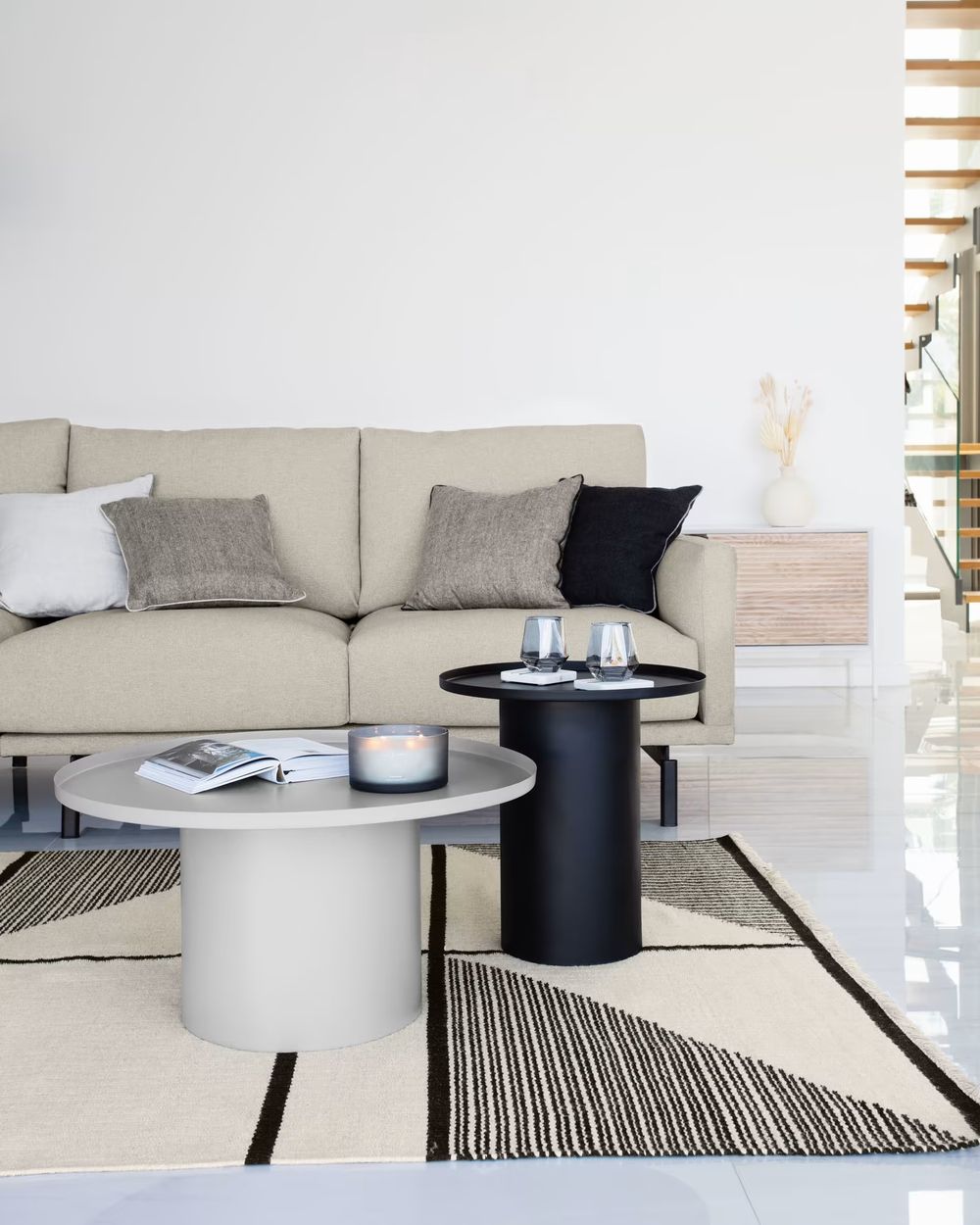 Bijzettafel FLEKSA - Zwart KAV LH0159R01