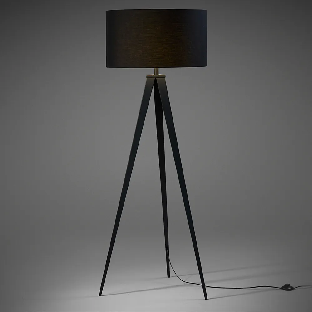 Vloerlamp IGUAZU - Zwart KAV A783E01