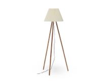 Vloerlamp BENICARLO - Massief rubberhout KAV L0200004MM46