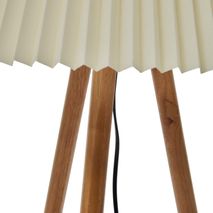 Vloerlamp BENICARLO - Massief rubberhout KAV L0200004MM46
