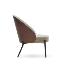 Fauteuil EAMY - Lichtbruin/Wengé KAV S0900001HE03