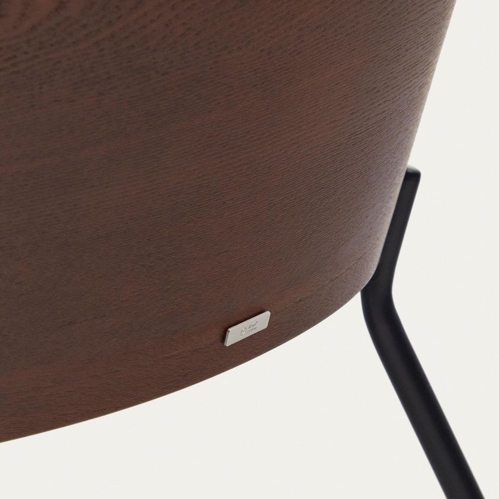 Fauteuil EAMY - Lichtbruin/Wengé KAV S0900001HE03