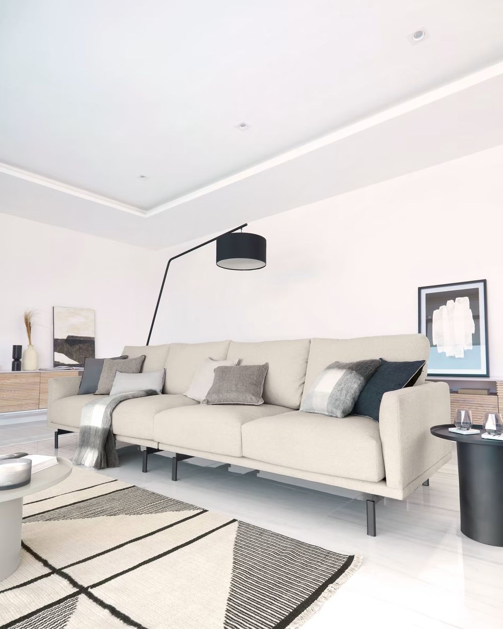 Vloerlamp CIANA - Zwart KAV AA8917R01
