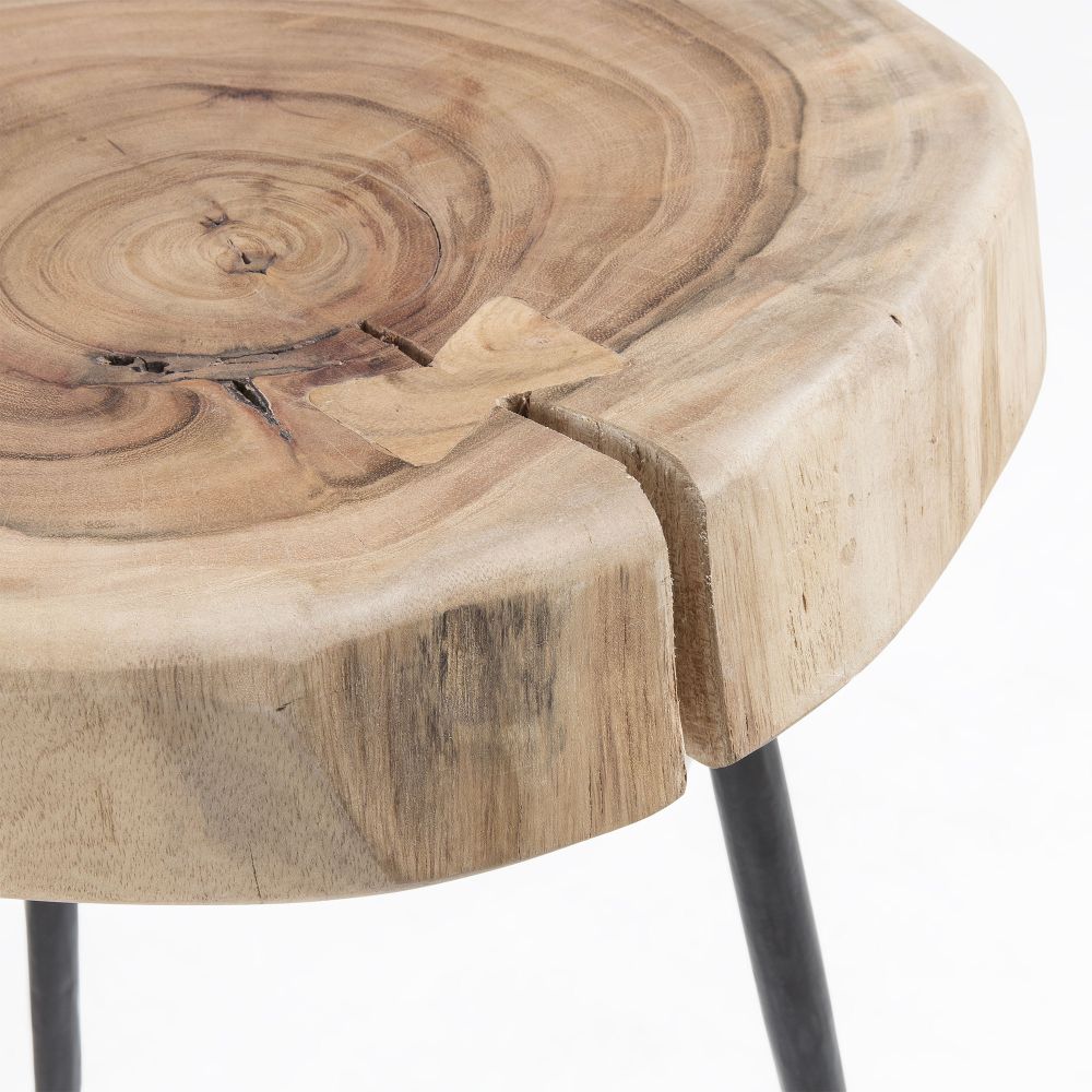Bijzettafel hoog EIDER - Acacia KAV CC0407M43