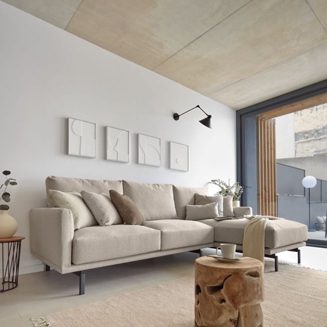 Hoekzetel GALENE - Beige