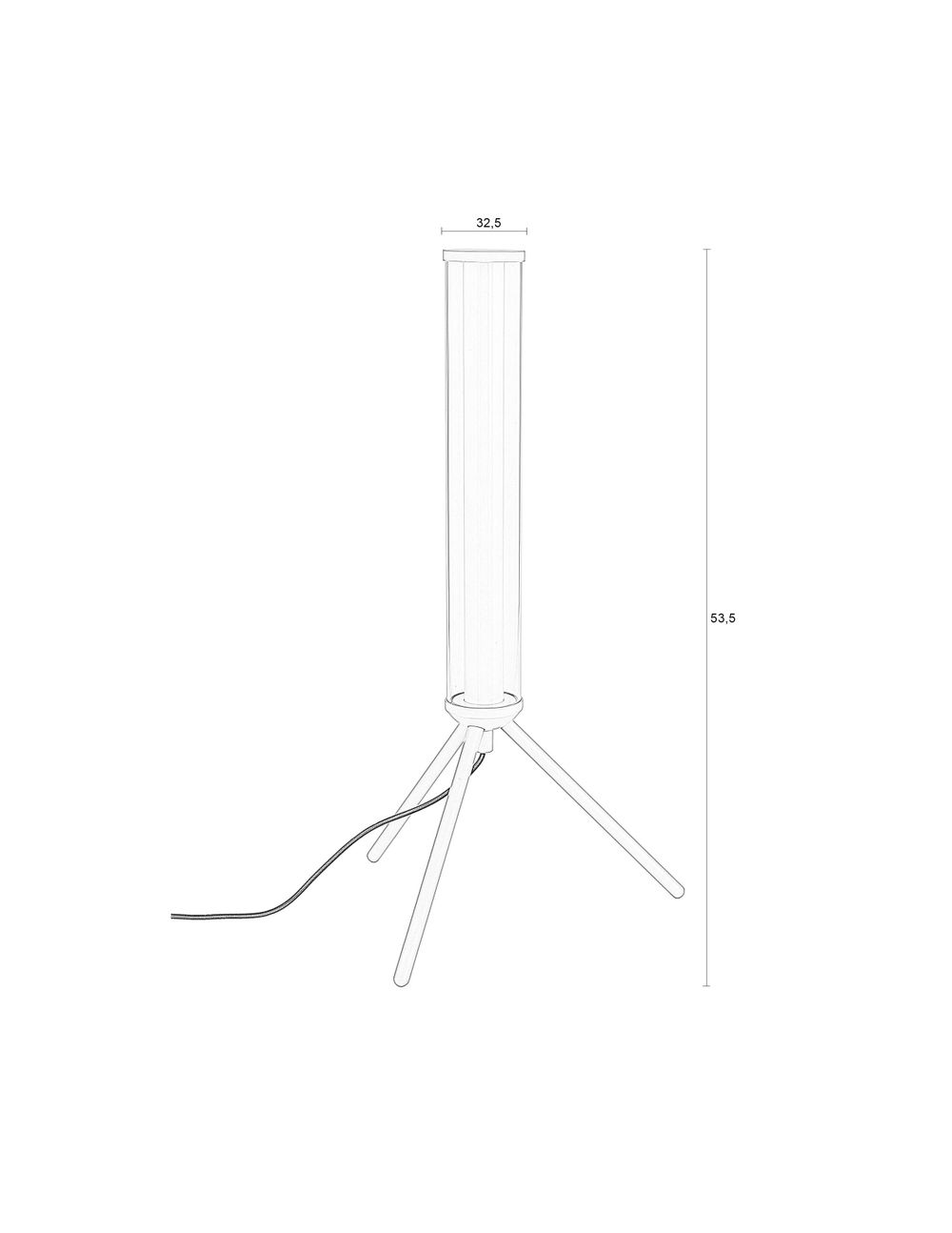 Tafellamp SCOTTY - Beige ZVR 5200154