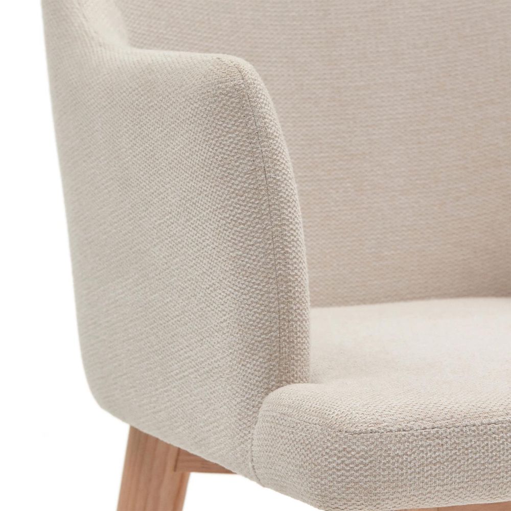 Eetkamerstoel CROFT - Beige KAV CC0077KY12