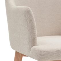Eetkamerstoel CROFT - Beige KAV CC0077KY12