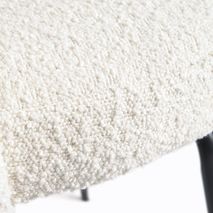 Stoel ANIELA - Grijs bouclÚ KAV CC2025J33