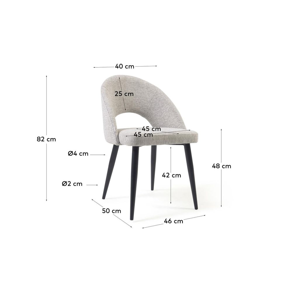 Stoel MAEL - Beige KAV CC2211MN12