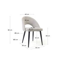 Stoel MAEL - Beige KAV CC2211MN12