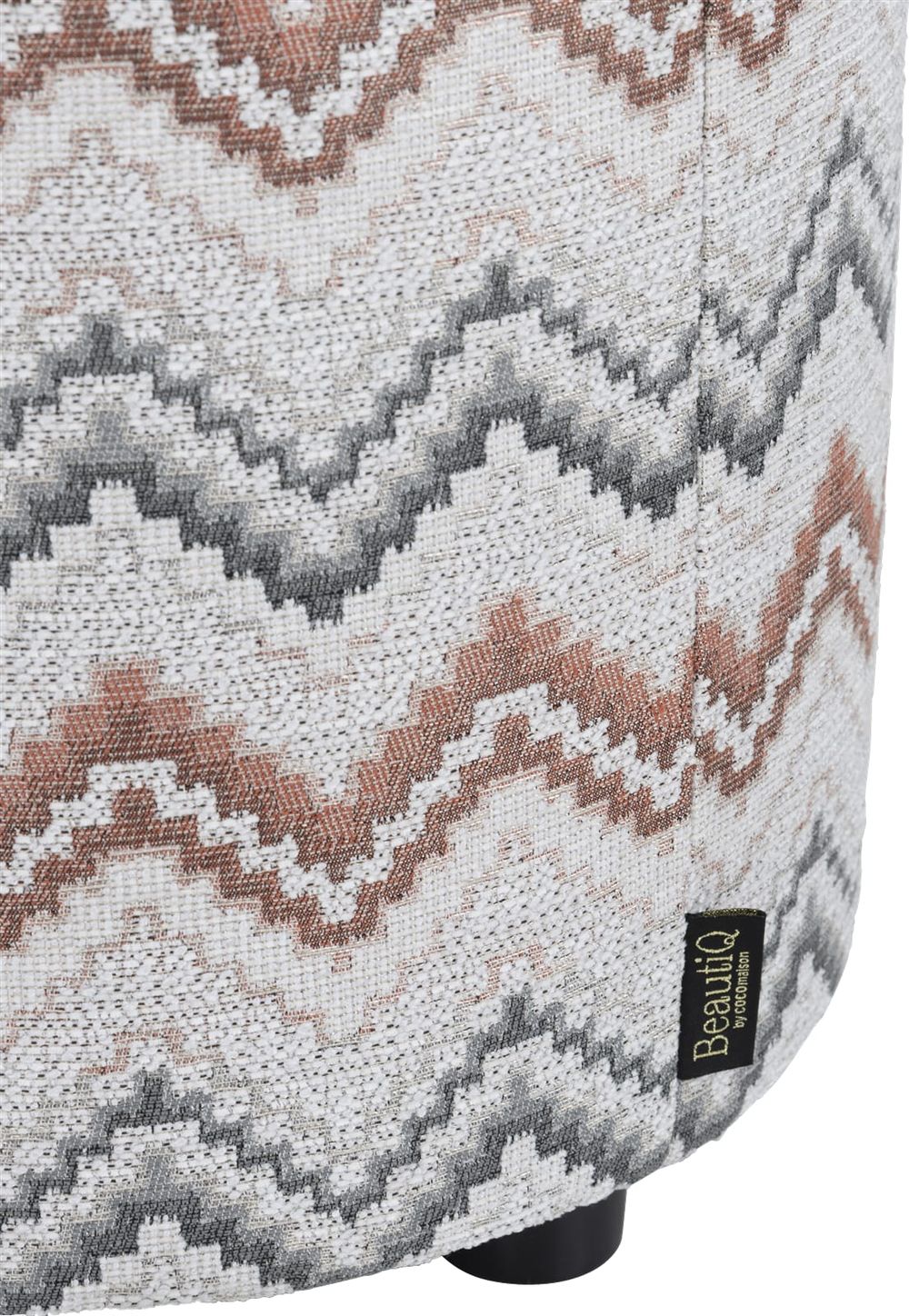 Poef rond LUSH - Olijf CCM 50355KOP