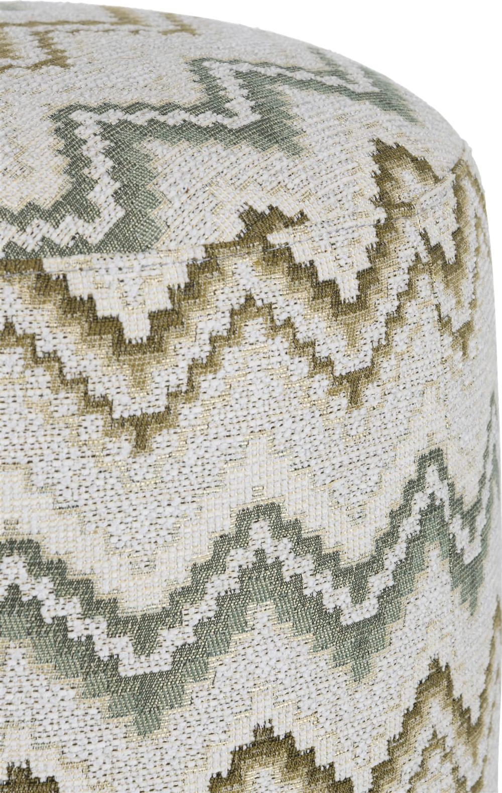 Poef rond LUSH - Olijf CCM 50355OLI