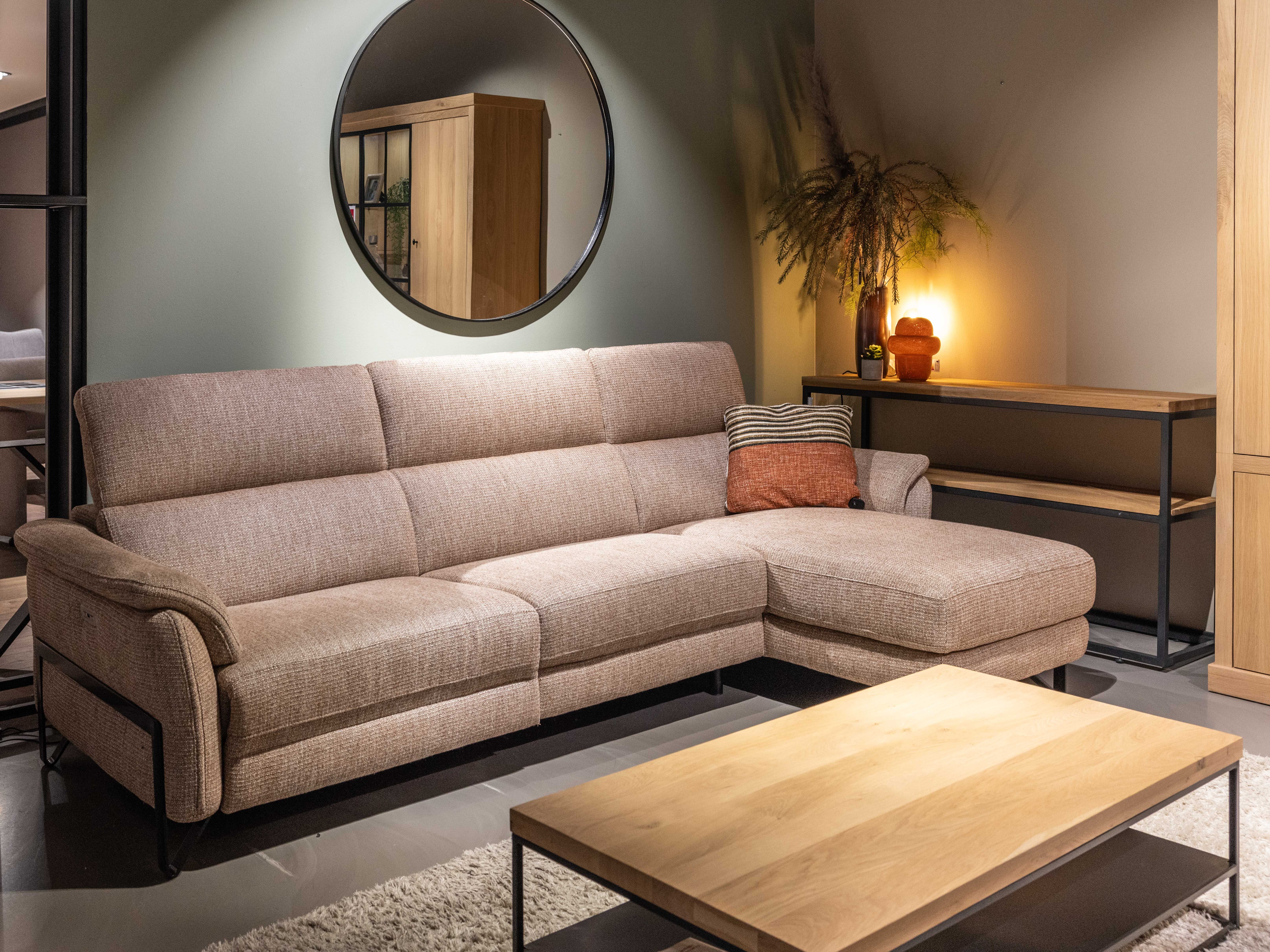 Hoekzetel ALADIN met relax - Bruin