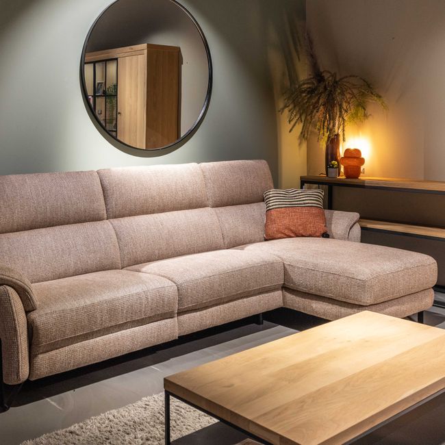 Hoekzetel ALADIN met relax - Bruin