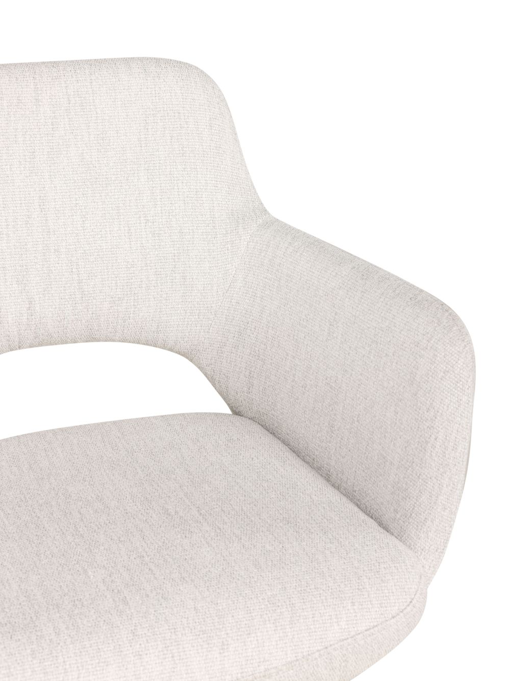 Draaibare eetkamerstoel SLIDE - Wit YLI SL ST-SR901-N