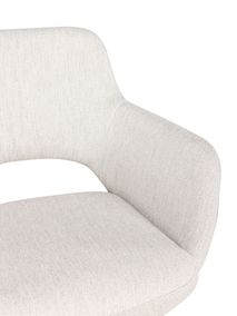 Draaibare eetkamerstoel SLIDE - Wit YLI SL ST-SR901-N