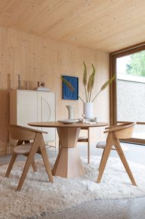 Ronde tafel LOTUS - Eik fineer ZVR 2100167