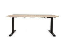 Zit/sta bureau elektrisch BUDGET - Eik/zwart ORO ZS168ZHE