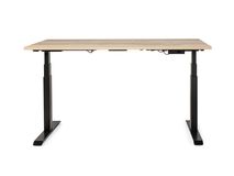 Zit/sta bureau elektrisch BUDGET - Eik/zwart ORO ZS168ZHE