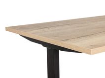 Zit/sta bureau elektrisch BUDGET - Eik/zwart ORO ZS168ZHE